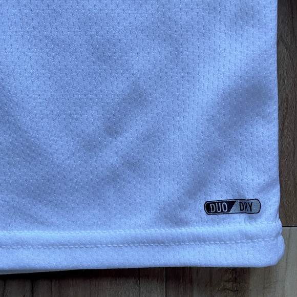 Champion DUO DRY White Long Sleeve Shirt Small - Picture 4 of 7